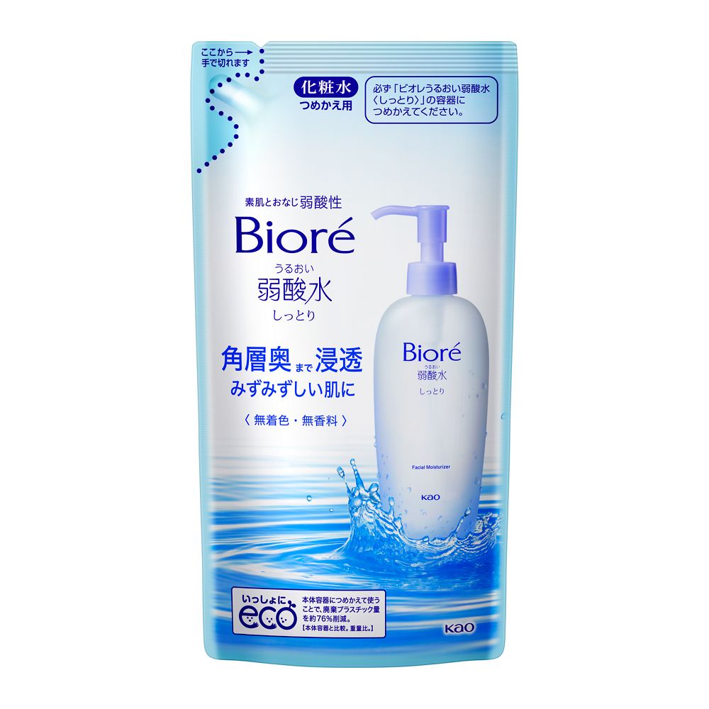 4901301250889 Biore Moist Weak Acid Water Moist Refill