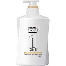 4901301366771 M Biore ONE All-in-One Body Wash Smooth Hair & Skin Type Bottle