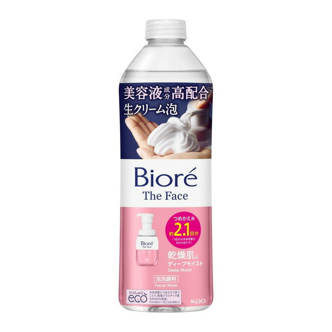 4901301408204 Biore The Face Foaming Facial Cleanser Deep Moist Refill
