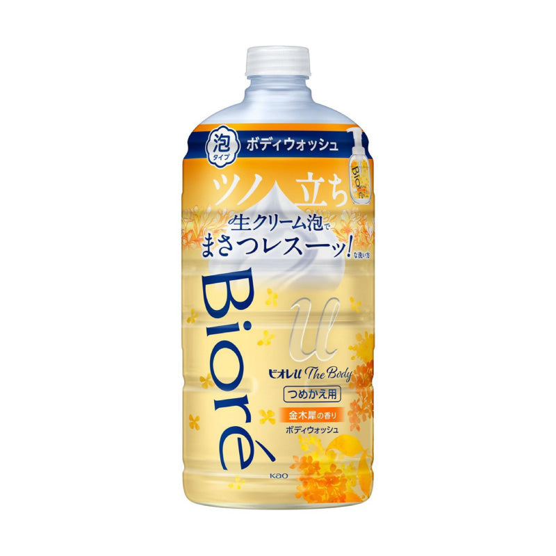 4901301422170 Biore U The Body Foaming Body Wash Osmanthus Scent Refill 780ml