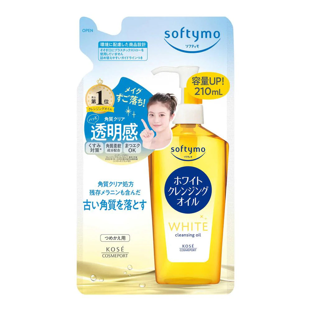 Softymo White Cleansing Oil Refill 210ml