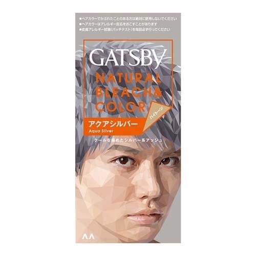 GATSBY Natural Bleach Color Aqua Silver 35g