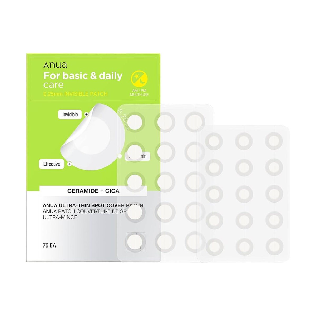 8809640736650 ANUA ULTRA THIN SPOT COVER PATCH 75EA