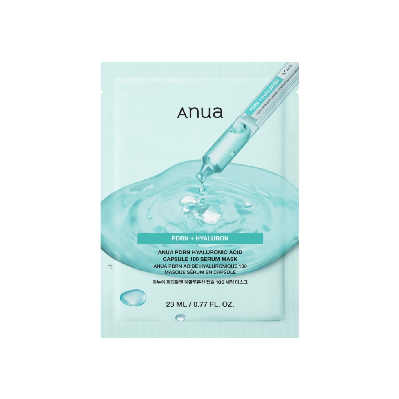 8809640737800 ANUA PDRN HYALURONIC ACID CAPSULE 100 SERUM MASK (10PCS)