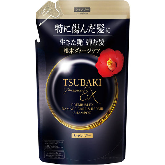 TSUBAKI Premium EX Damage Care & Repair Shampoo Refill 300ml
