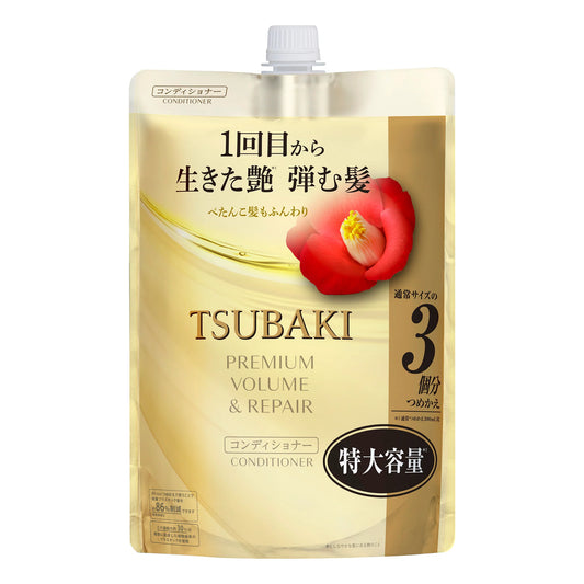 TSUBAKI Premium Volume & Repair Conditioner Refill 900ml