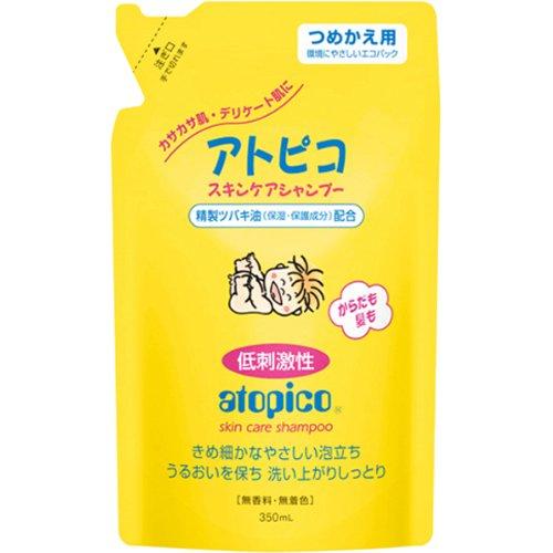 Oshima Tsubaki Atopico Skincare Shampoo Refill 350ml