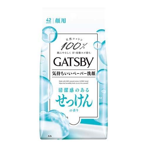 GATSBY Facial Paper Soap (Large) 42 sheets