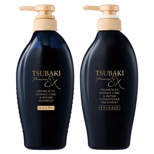 4550516503367 TSUBAKI Premium EX Damage Care & Repair Conditioner set (450ml+450g)
