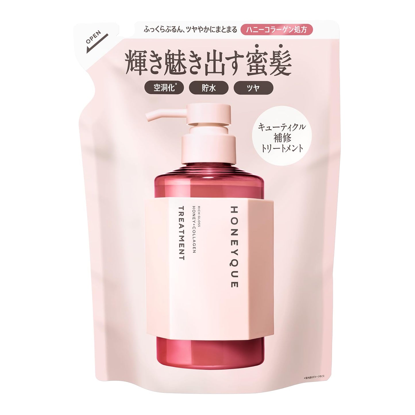 ハニーク リッチグロス ヘアトリートメント シャイニー (詰め替え)