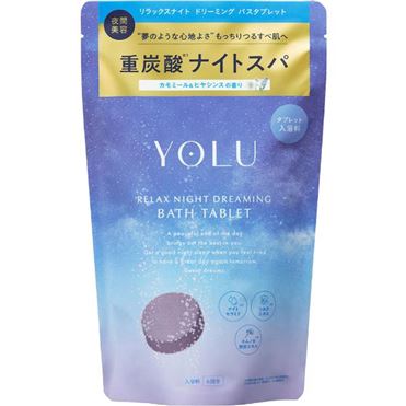 4582521689354 YOLU RELAX Night Dreaming Bath Tablets 40g × 6