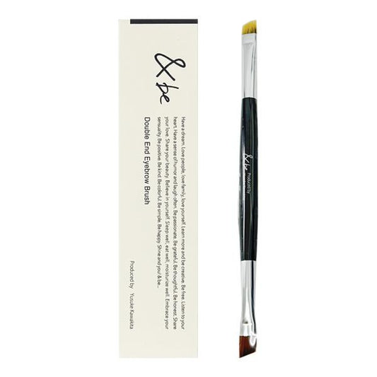 &be Double-Ended Eyebrow Brush