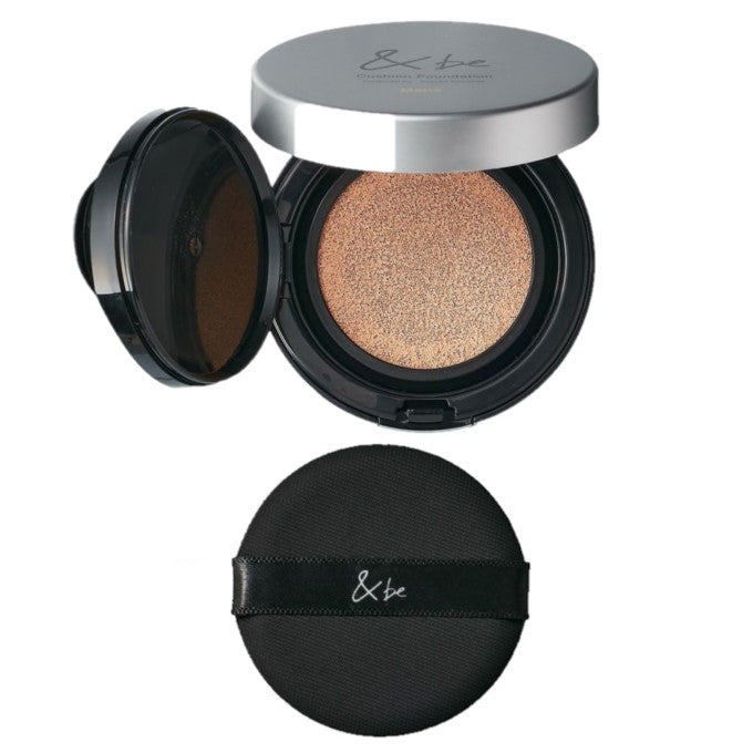 4589409134982 &be Cushion Foundation Matte Light Beige