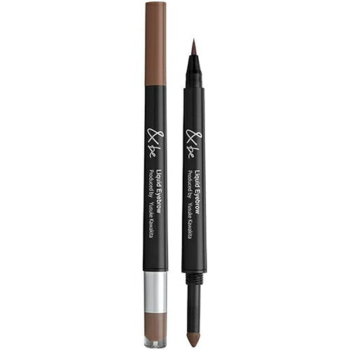 4589409135217 &be Liquid Eyebrow Dark Brown