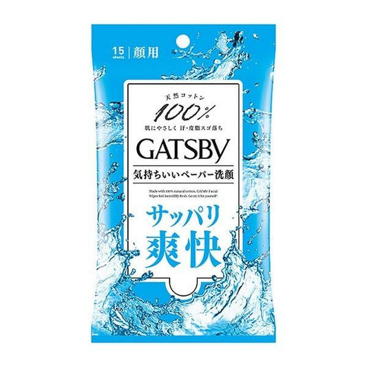 GATSBY Facial Paper 15 sheets