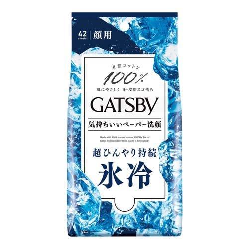 GATSBY Facial Paper Ice Type (Large) 42 sheets