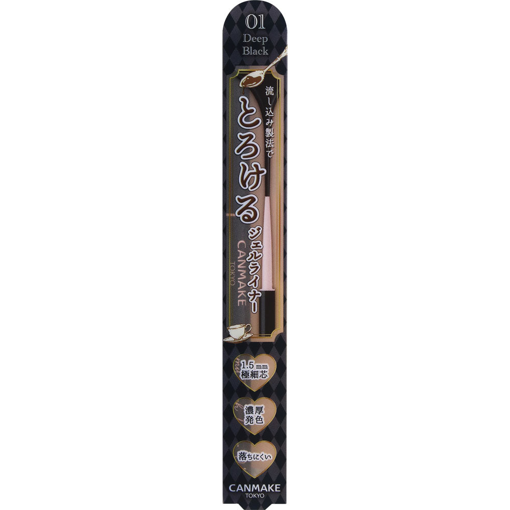4901008310589 Creamy Touch Liner 1.5mm Slim Eyeliner 0.09 g (01 Deep Black)