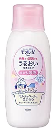 Biore U Deep Penetration Bath Milk Powdery Bottle