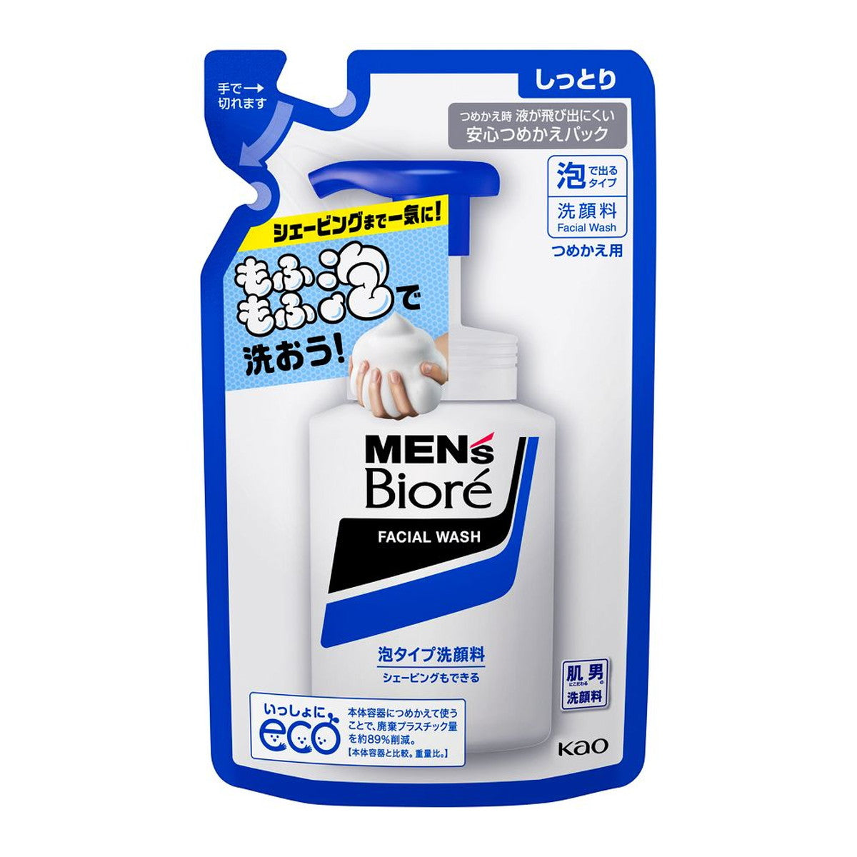 4901301261991 Men’s Biore Foaming Facial Cleanser Refill