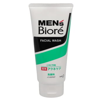 Men’s Biore Medicated Acne Care Facial Cleanser