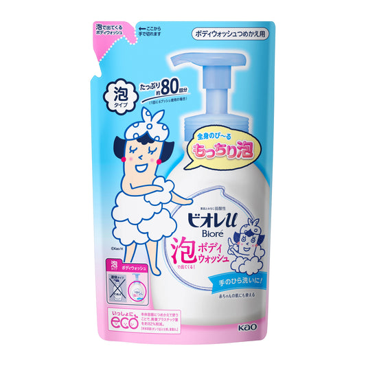 4901301290762 Biore U Foaming Body Wash Refill