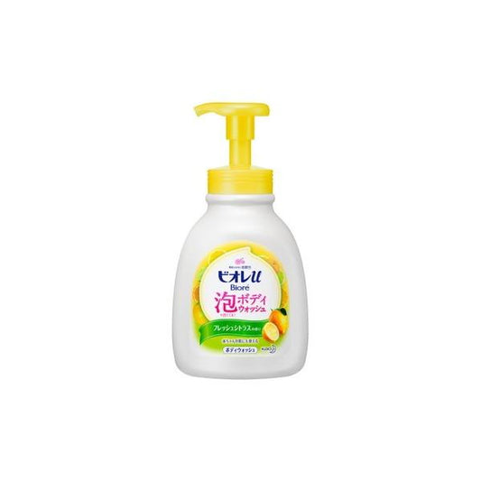Biore U Foaming Body Wash Citrus Scent Pump