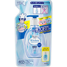 Biore U Kitchen Hand Gel Soap Unscented Refill