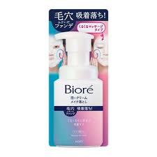 4901301388063 Biore Foaming Cream Makeup Remover Bottle
