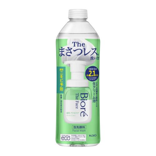 4901301408228 Biore The Face Foaming Facial Cleanser Acne Care Refill