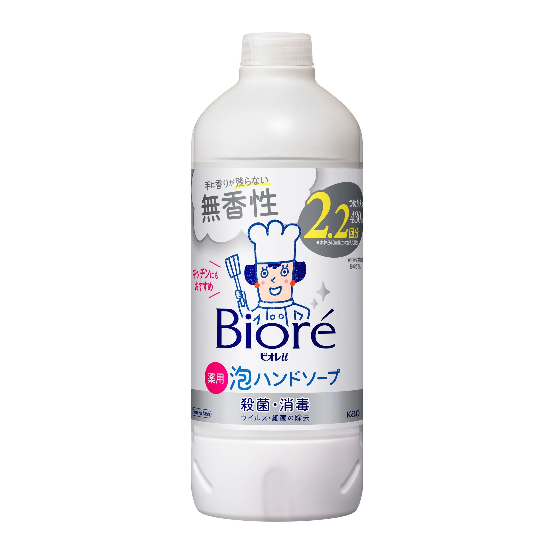 4901301426888 Biore U Foaming Hand Soap Unscented Refill