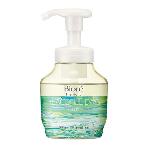 4901301434494 Biore The Hand Foaming Hand Soap Forest Scent Pump