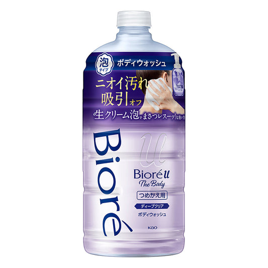 4901301438607 Biore U The Body Foaming Body Wash Deep Clear Refill 780ml