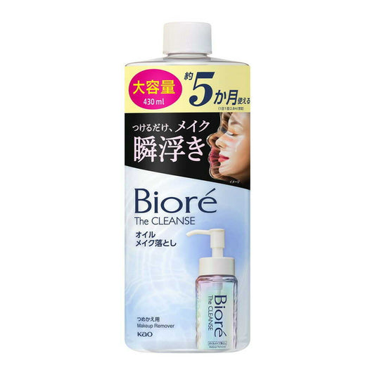 4901301439680 Biore The Cleanse Oil Makeup Remover Refill 430ml