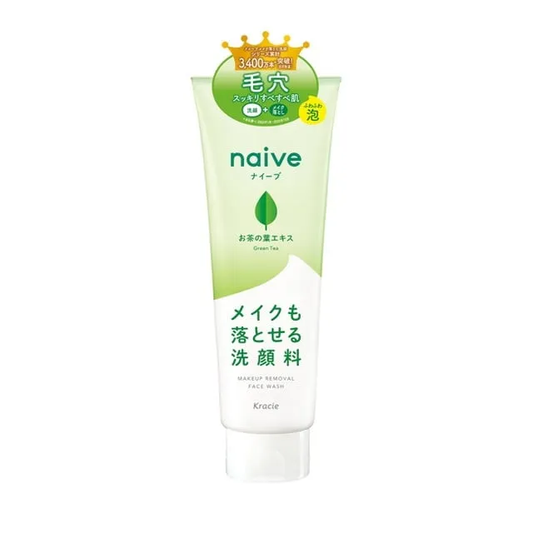Naive Makeup Remover & Facial Cleansing Foam with Green Tea Leaf Extract 200g