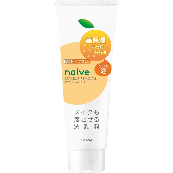 4901417672872 Naive Makeup Remover & Facial Cleansing Foam with Yuzu Ceramide 180g