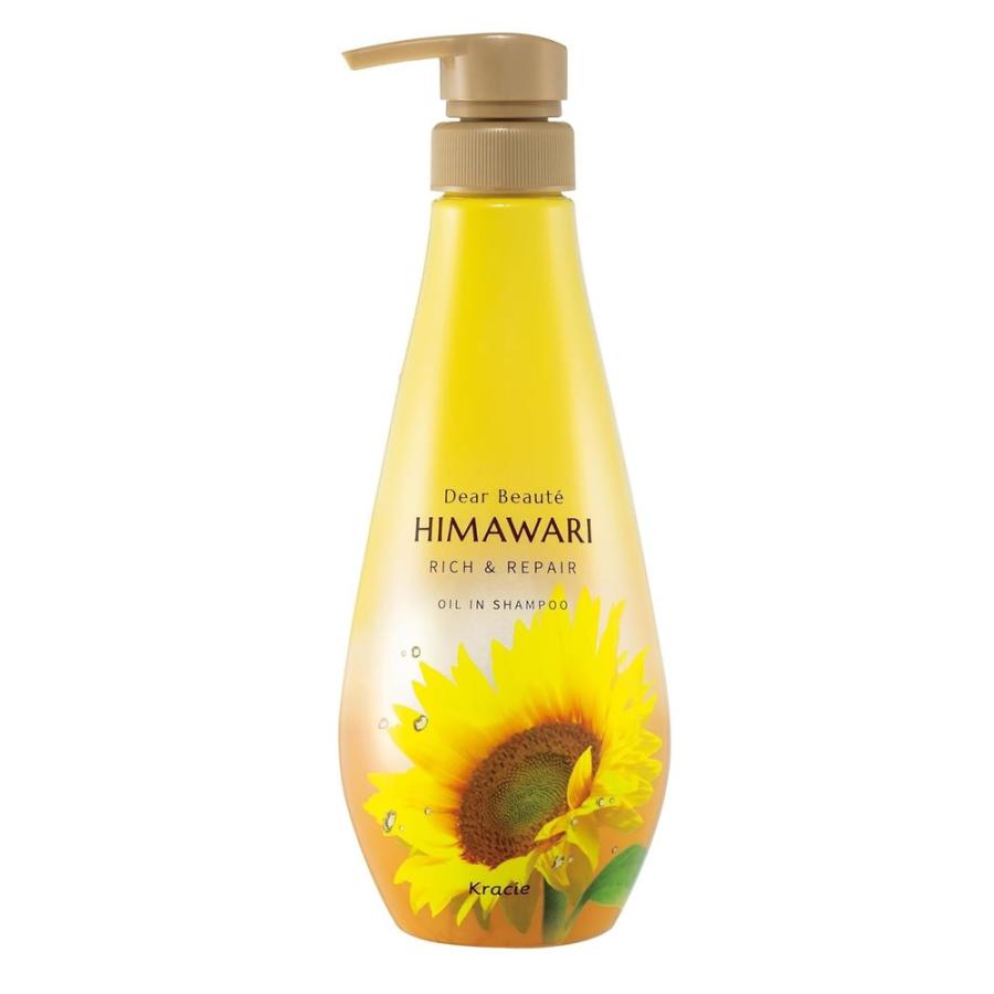 4901417700582 Kracie Dear Beaute Himawari Rich & Repair Oil in Shampoo 500ml