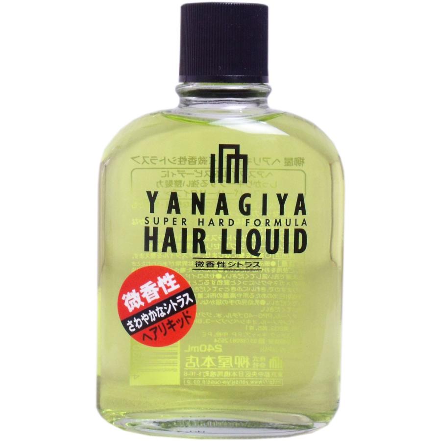 4903018112337 Yanagiya Hair Liquid, Lightly Scented, Citrus