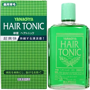 4903018113235 Yanagiya Hair Tonic, Medium, 240ml
