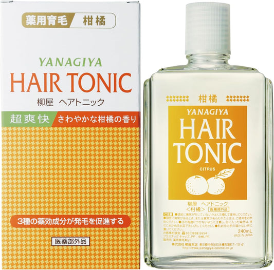 4903018113518 Yanagiya Hair Tonic Citrus
