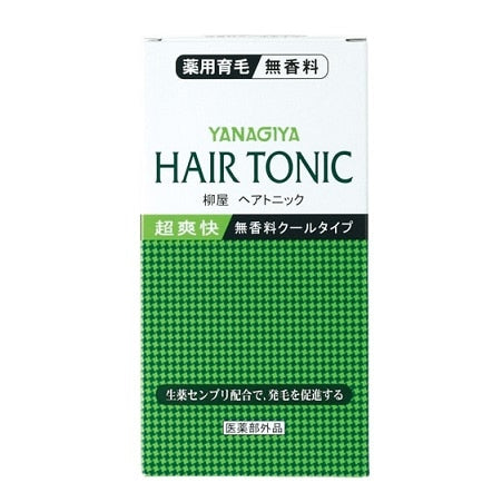 4903018113808 Yanagiya Hair Tonic, Unscented, Cool Type