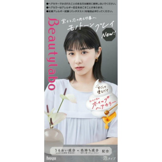 4987205013140 Beautylabo Whip Hair Color Monotone Gray 125ml