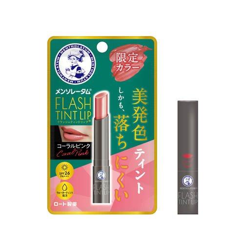 4987241195008 Mentholatum Flash Tint Lip Balm SPF26 PA+++ - Cola Pink 2.0g