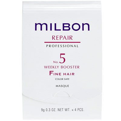 No.5 Weekly Booster Fine Hair 9g x 4pcs