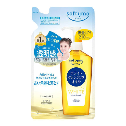 Softymo White Cleansing Oil Refill 210ml