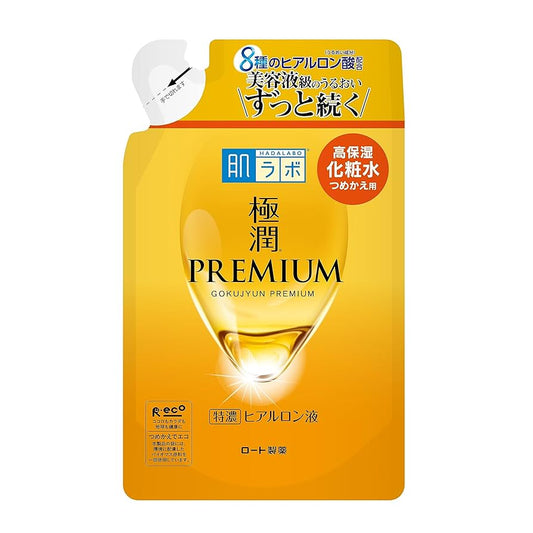 Hada Labo Gokujun Premium Hyaluronic Acid Refill 170ml