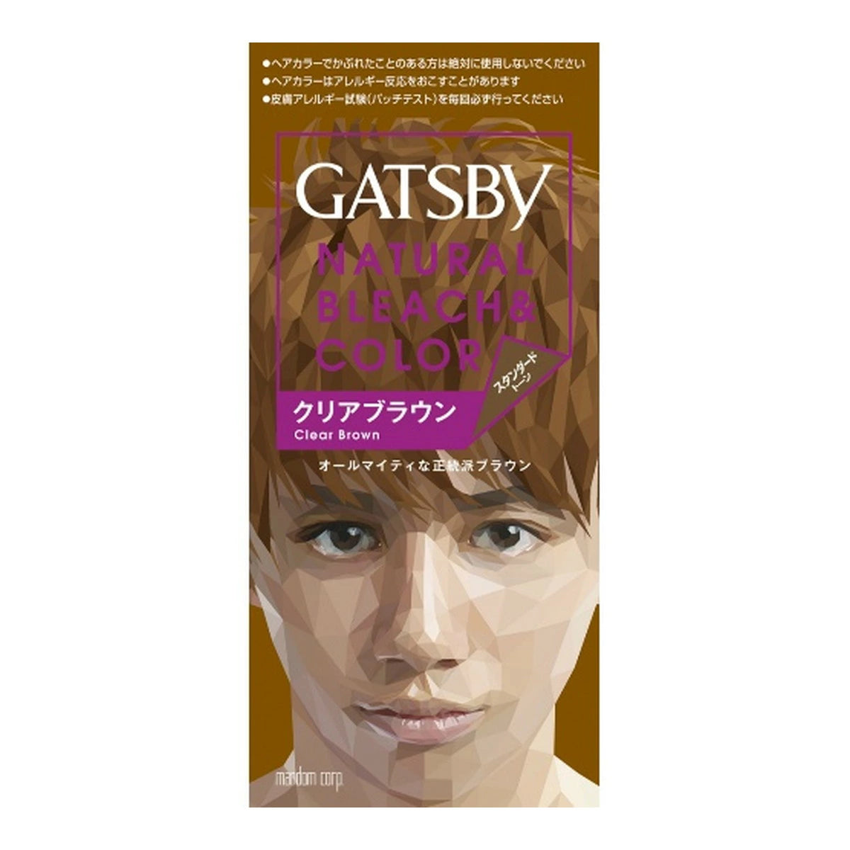 GATSBY Natural Bleach Color Clear Brown 35g