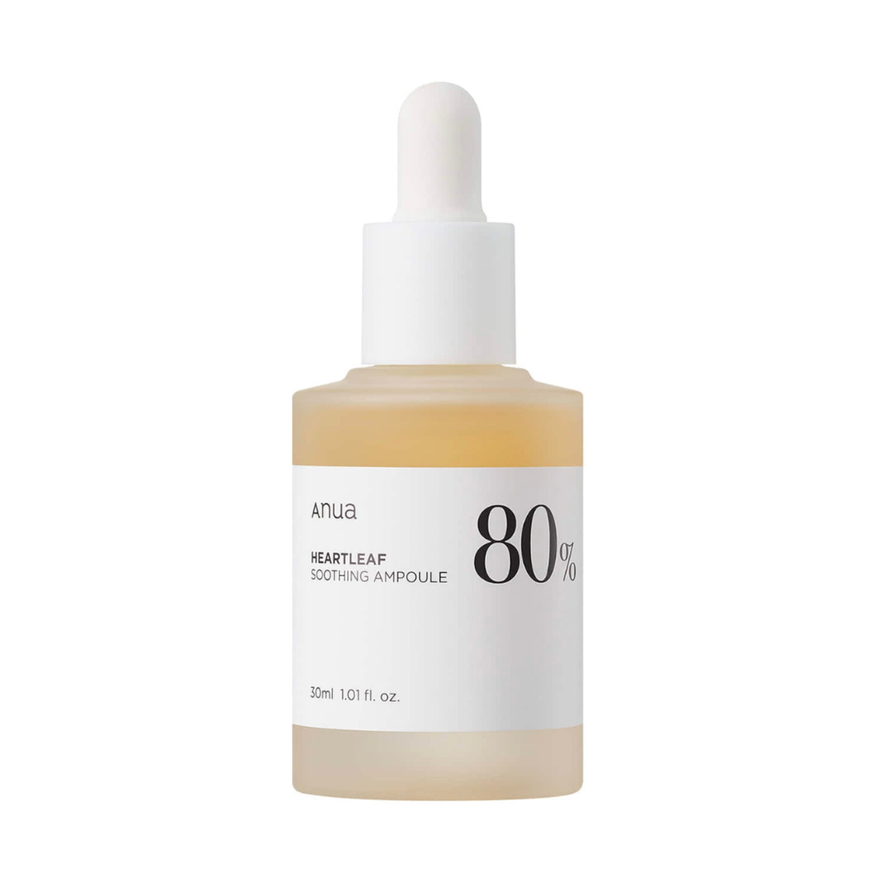8809640730283 ANUA HEARTLEAF 80% SOOTHING AMPOULE 30ml