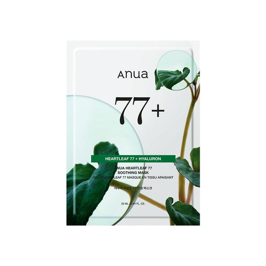 8809640730290 ANUA HEARTLEAF 77 SOOTHING SHEET MASK 25ml_GLB (1PC)