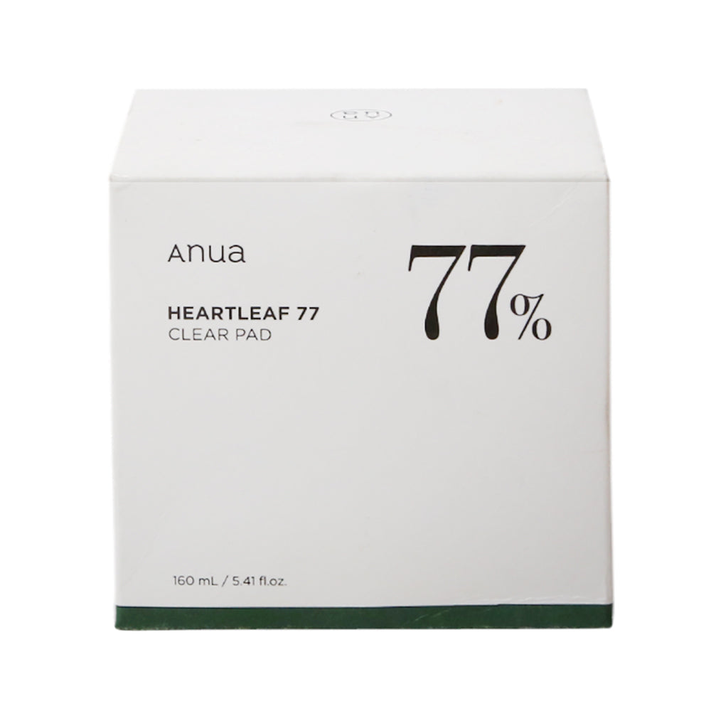 8809640730559 ANUA HEARTLEAF 77 CLEARPAD 160ml (70EA)