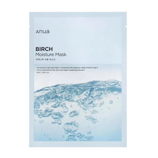 8809640731075 ANUA BIRCH MOISTURE SHEET MASK 25ml (1PC)